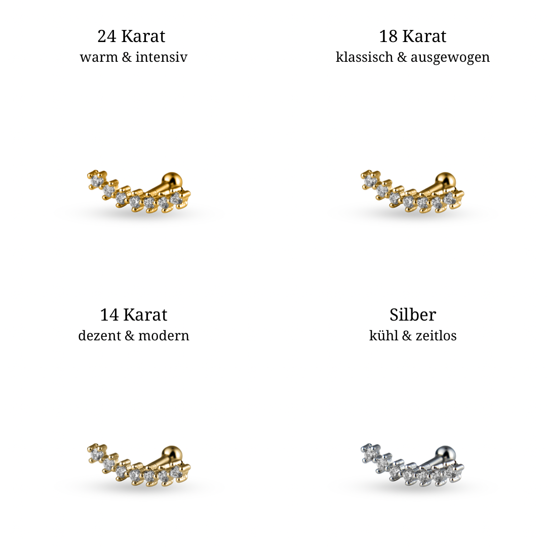 Crystal Arc Ohrstecker