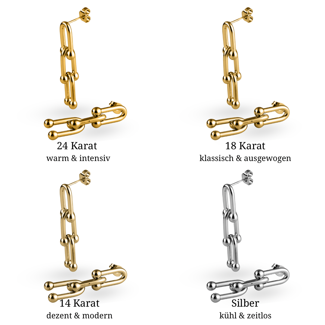 Chunky Glamorous Ohrringe