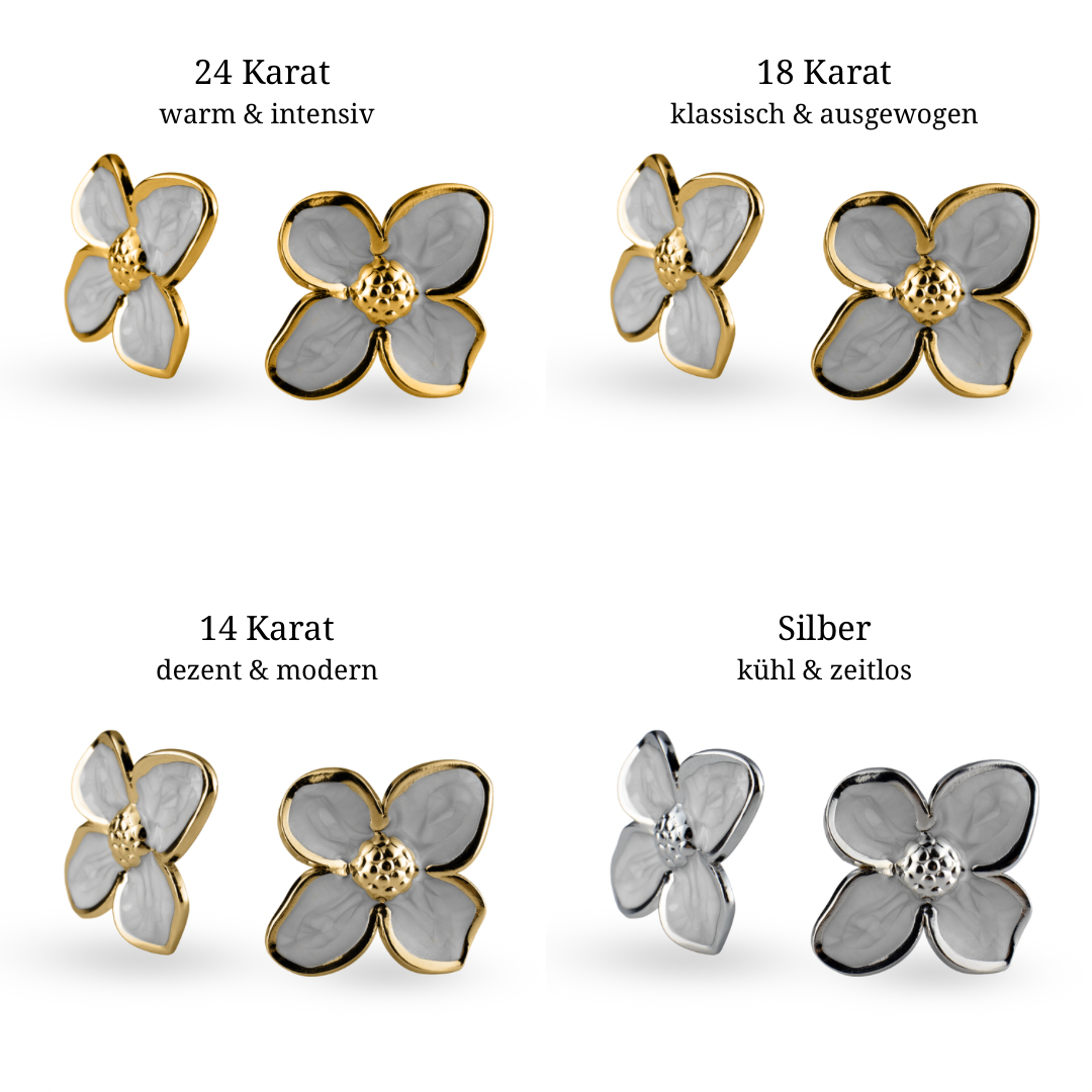 Statement Flower Ohrringe