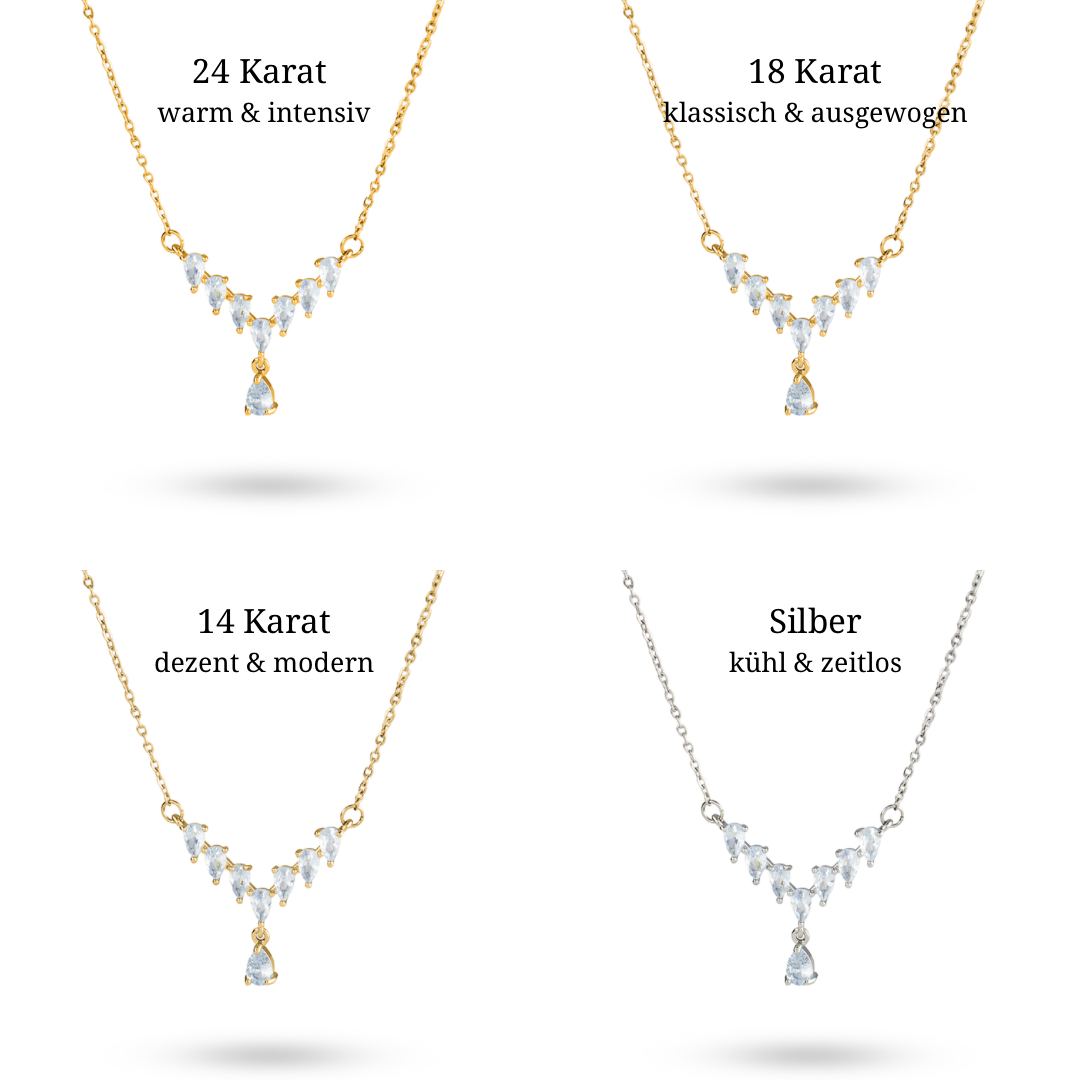 Gracious Teardrop Kette