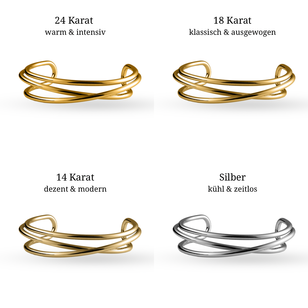 Twisted Glow Armreif