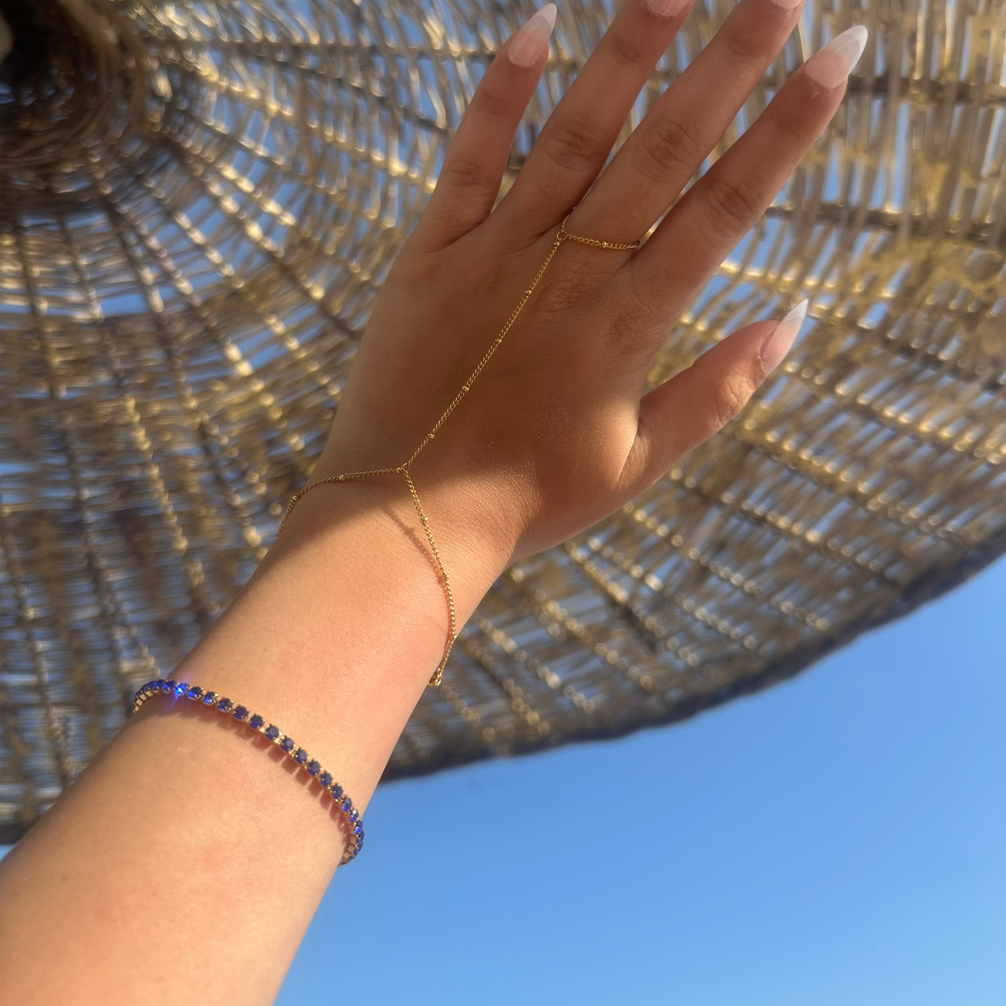 Crystal Saphir Armband