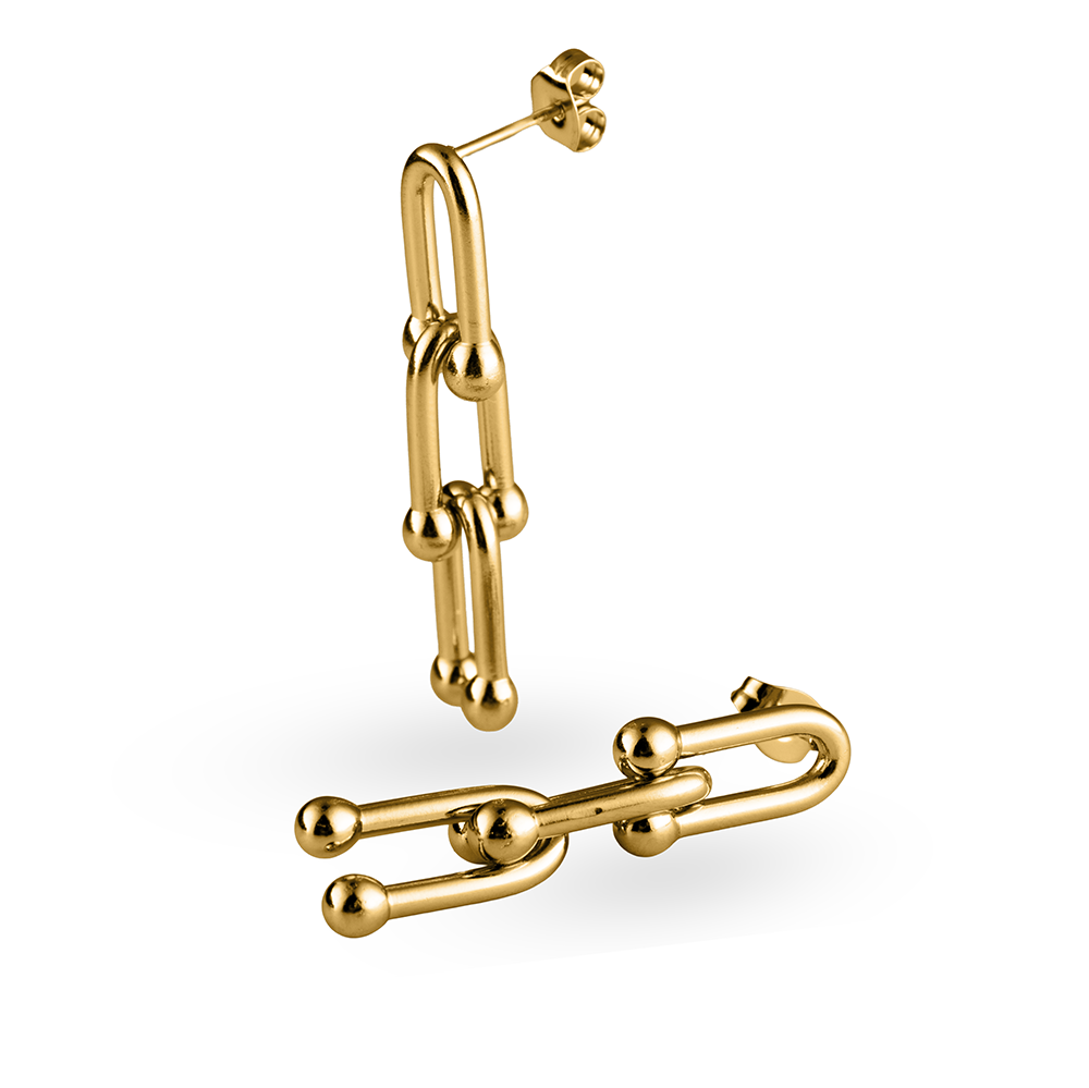 Chunky Glamorous Ohrringe