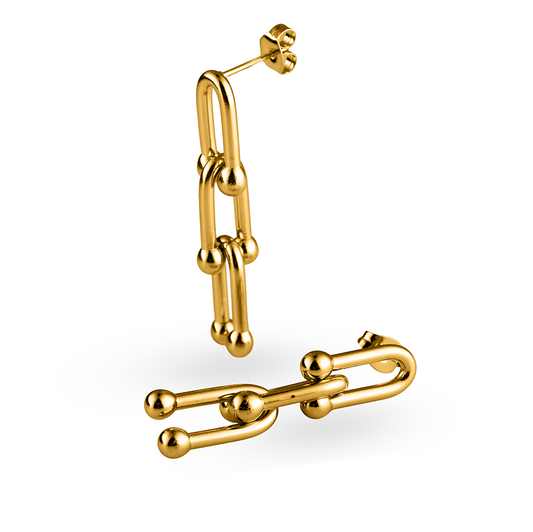 Chunky Glamorous Ohrringe