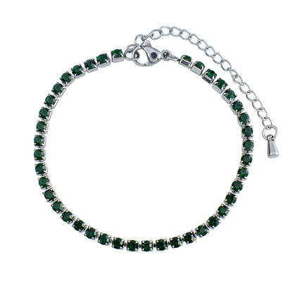 Crystal Emerald Armband