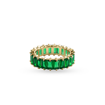 Crystal Emerald Ring