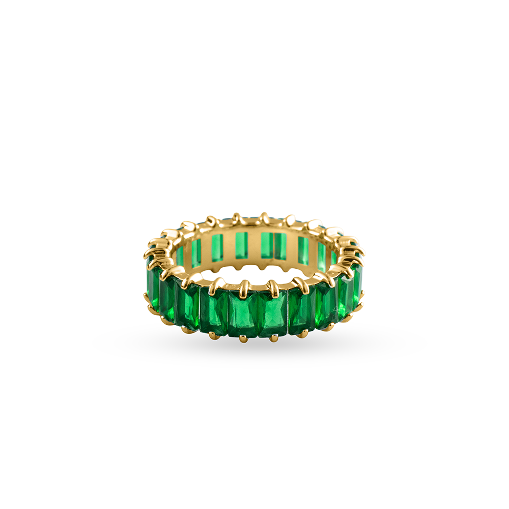 Crystal Emerald Ring