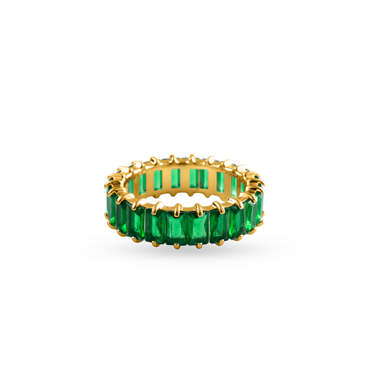 Crystal Emerald Ring