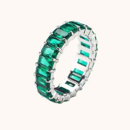 Crystal Emerald Ring