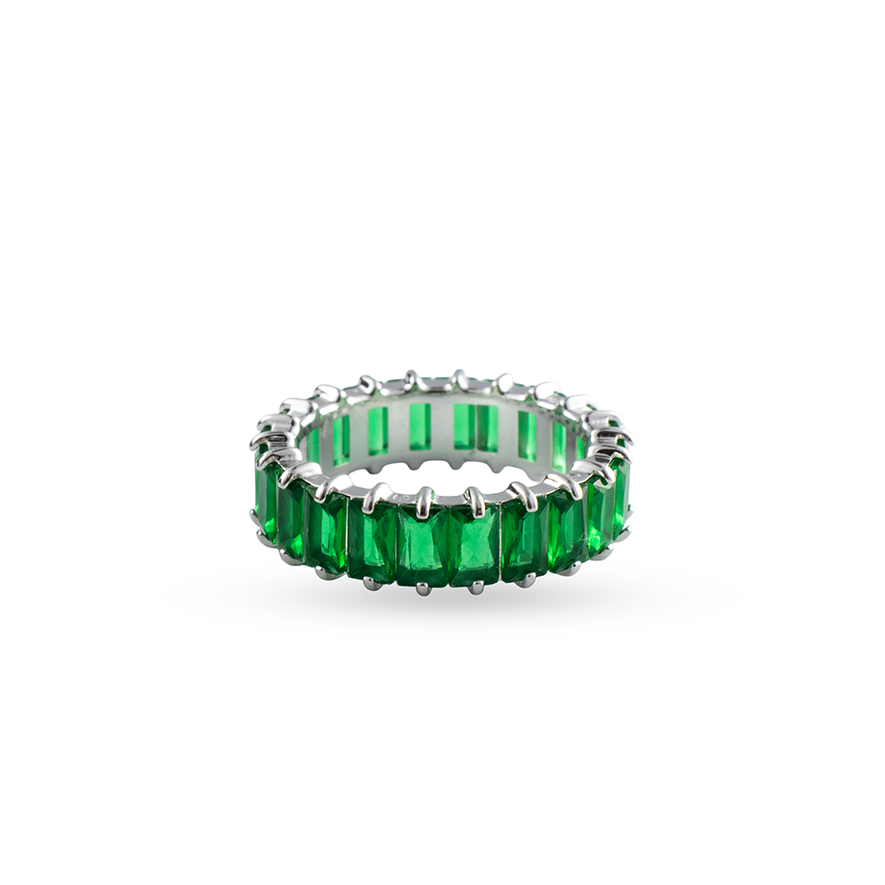 Crystal Emerald Ring