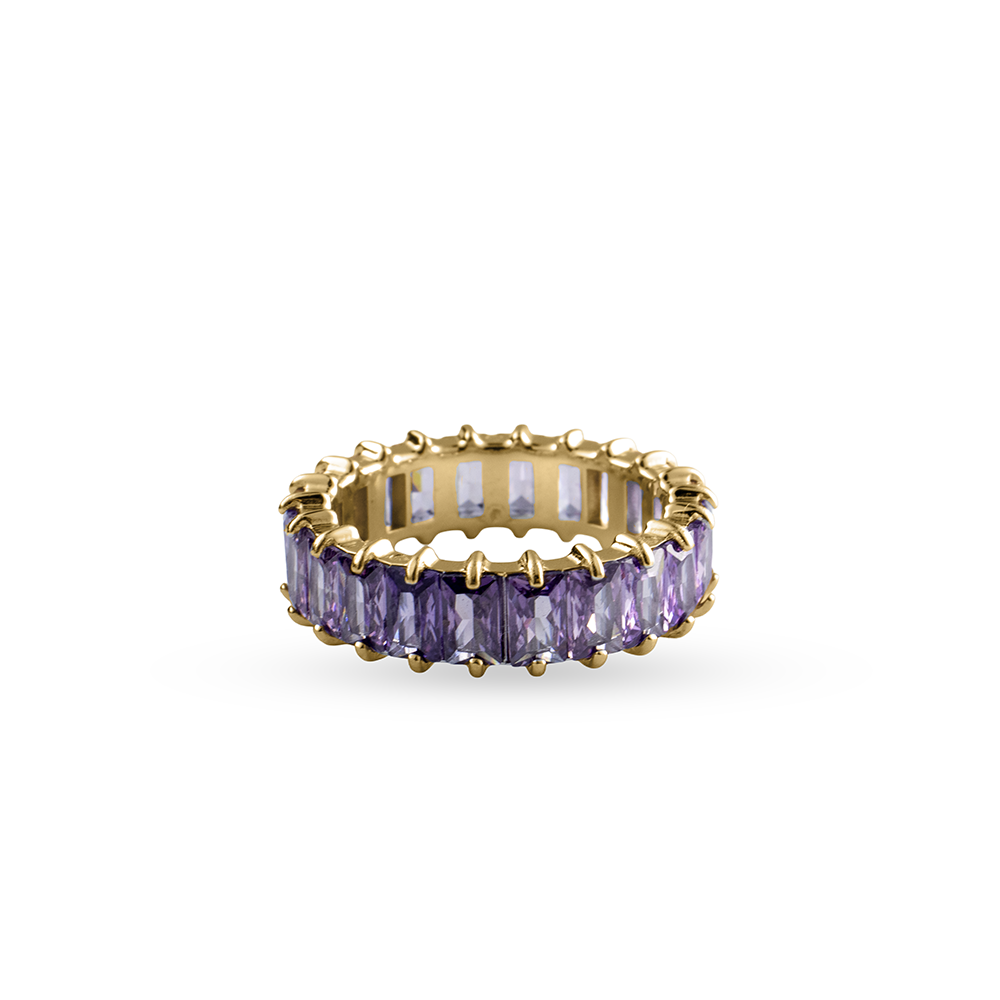 Crystal Purple Ring