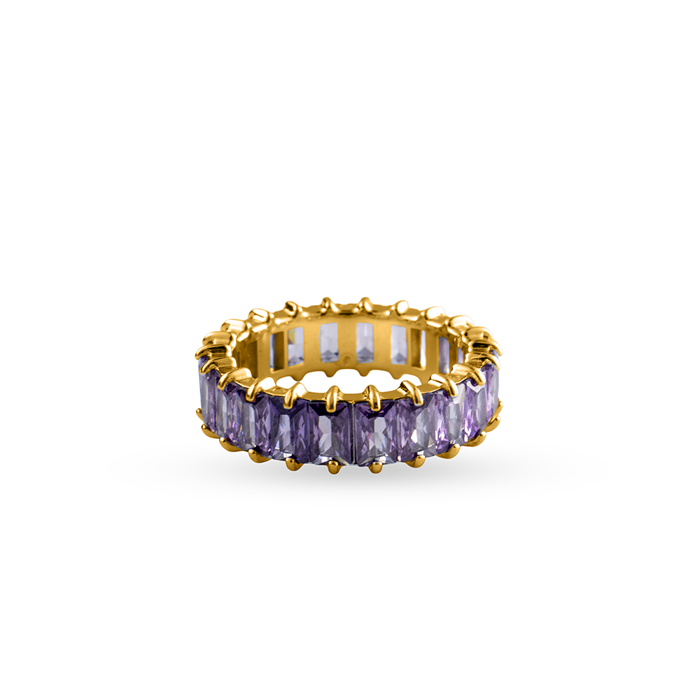 Crystal Purple Ring