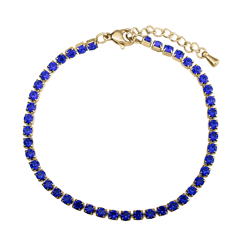 Crystal Saphir Armband