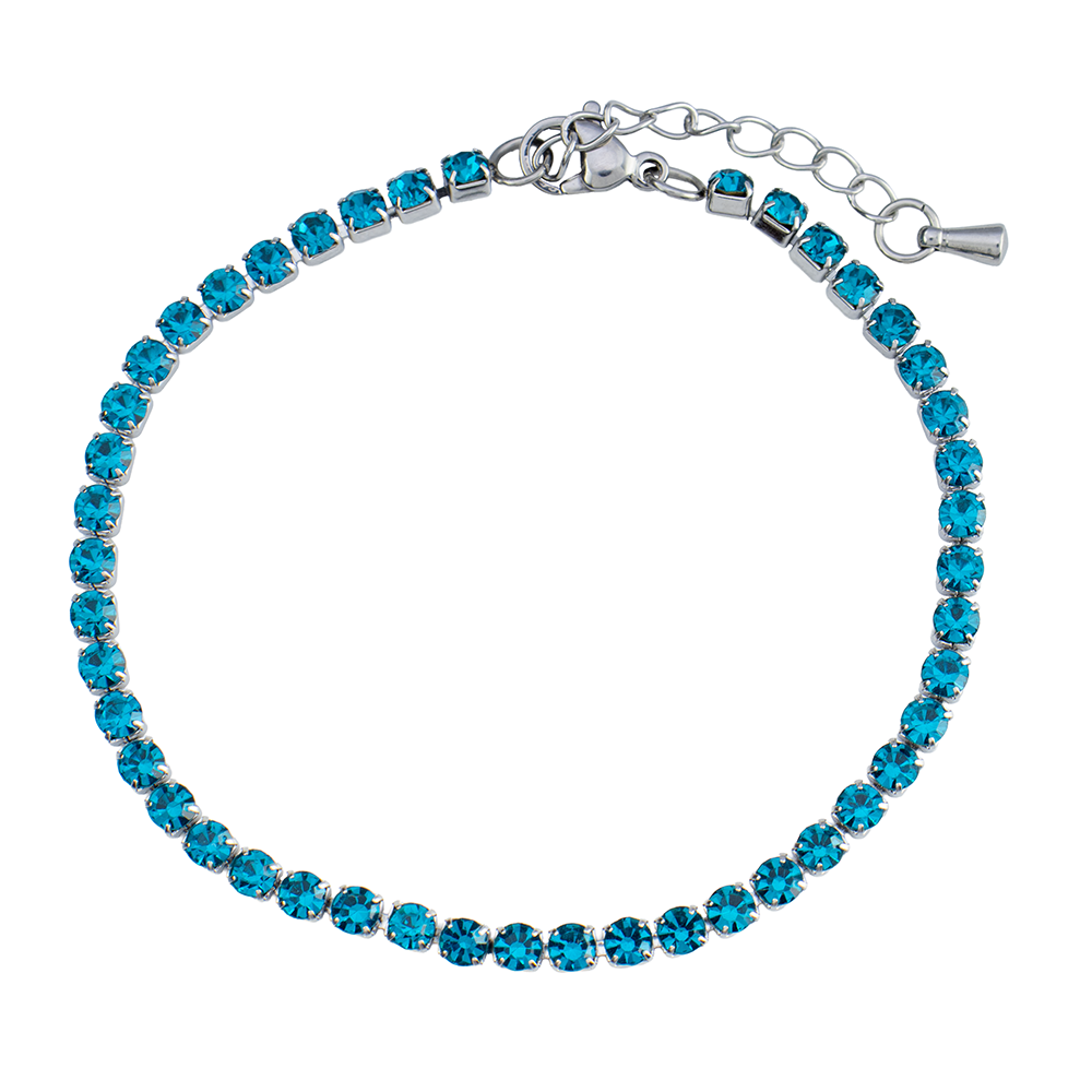 Crystal Turquoise Tennisarmband