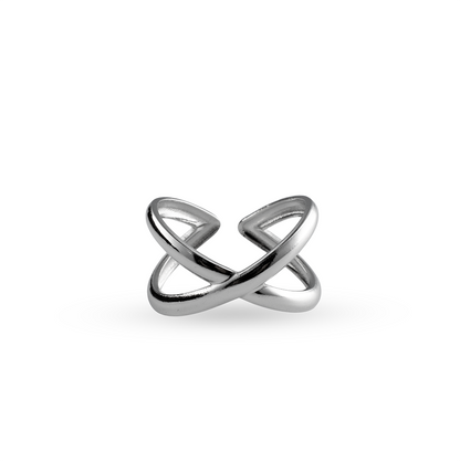 Chunky Crossed Ring