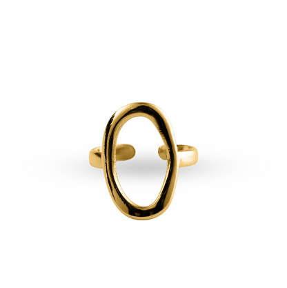 Oval Circle Ring