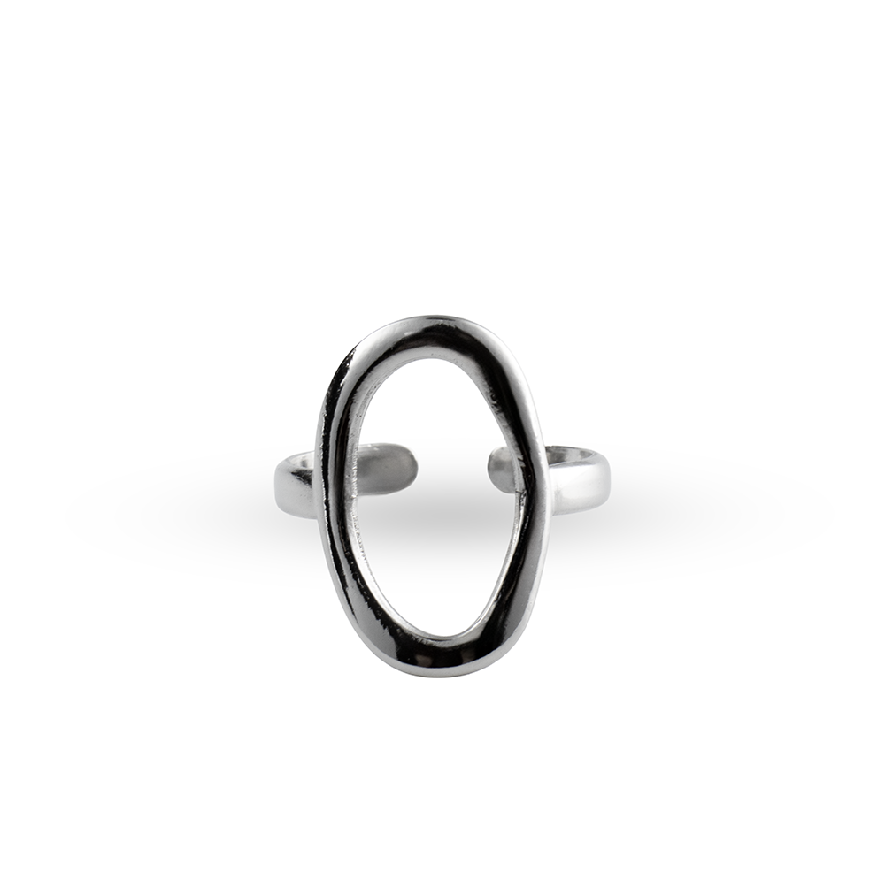 Oval Circle Ring