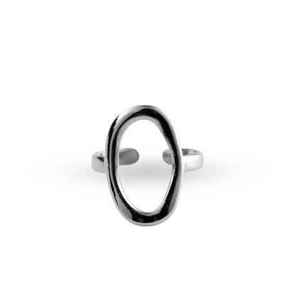 Oval Circle Ring