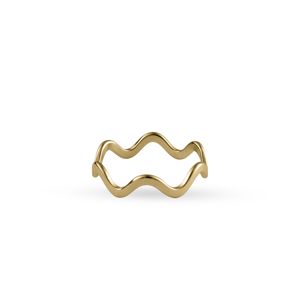 Simple Waves Ring