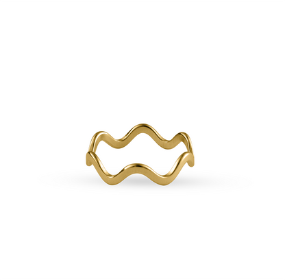 Simple Waves Ring
