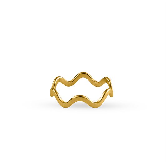 Simple Waves Ring