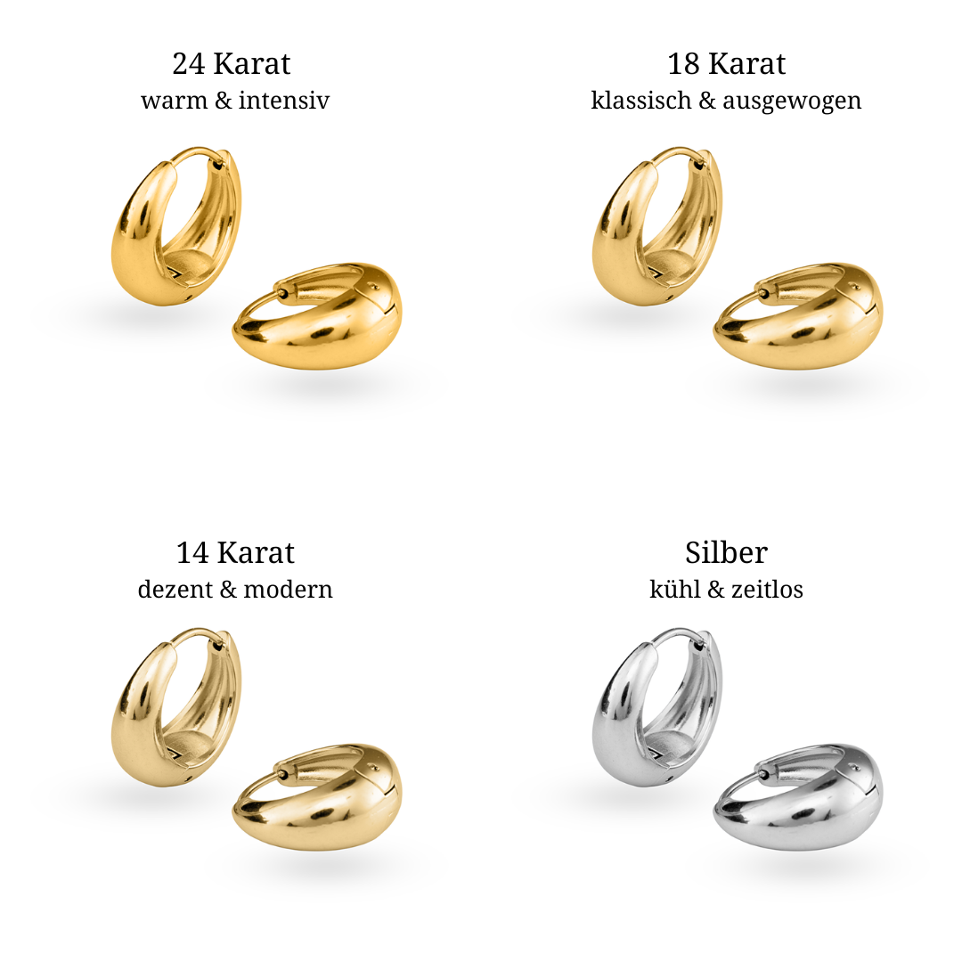 Chunky Hoop Ohrringe