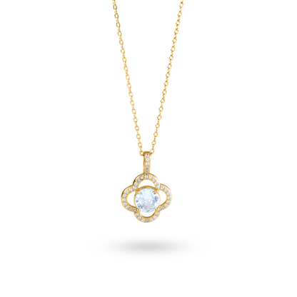 Halo Clover Kette