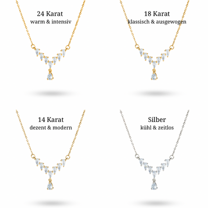 Gracious Teardrop Kette