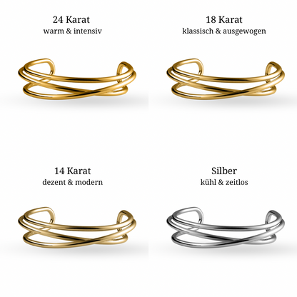 Twisted Glow Armreif