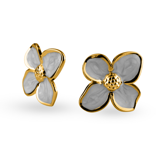 Statement Flower Ohrringe