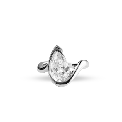 Single Teardrop Ring