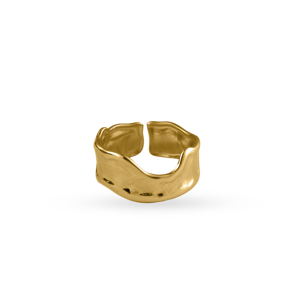 Wavy Metal Ring