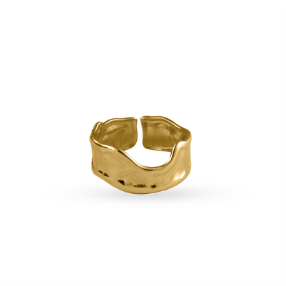 Wavy Metal Ring