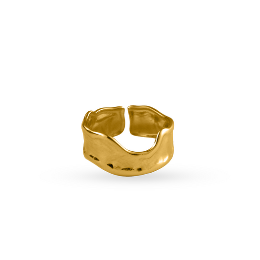 Wavy Metal Ring