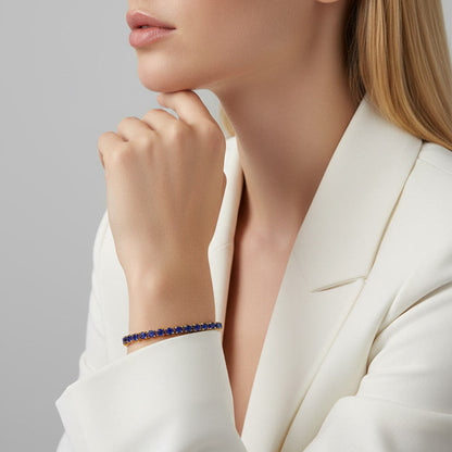 Crystal Saphir Armband